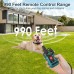 PQJDFX Citronella Dog Training Collar with Remote, Beep/Vibration/Spray/Spray Enhancement, Humane Dog Bark Collar, Safe Compact Easy IPX7, Rechargeable Spray Collar, 330Yard 【Only Work with Remote】