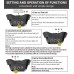 KDTQMA Citronella Bark Collar [NO Spray Refill] Spray Dog Training Collar, Safer Citronella Dog Bark Collars, Humane Spray Bark for L/M/S Dogs IP65 Waterproof Dog Spray Bark Collar